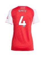 Ženske Nogometnih dresov Arsenal Ben White #4 Domači 2025-26 Kratki rokavi